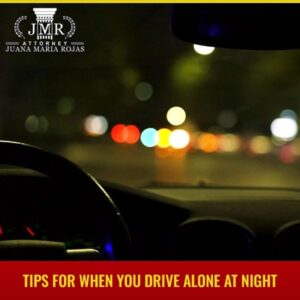 Tips For When You Drive Alone At Night